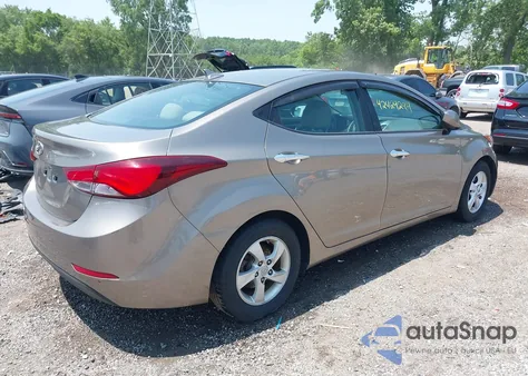 2015 Hyundai Elantra Se из США, поврежденный, VIN 5NPDH4AE4FH598584